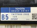 блок управления печки / климат-контроля Toyota Sienna 3 поколение 2014, 3.5 л., 2GR-FE, бензин, АКПП, черный, передний привод, 8865008151 - фото №3