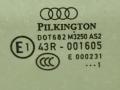 стекло двери передней левой Audi Q7 4L [рестайлинг] 4LB 2012, 3.0 л., TFSI, CJWB, бензин, АКПП, черный, внедорожник 5 дв., полный привод - фото №5