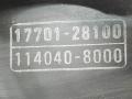 корпус воздушного фильтра Toyota Avensis Verso 1 поколение [рестайлинг] 2007, 2.0 л., бензин, АКПП, белый, минивэн, правый руль, 1770128100, 1140408000 - фото №4