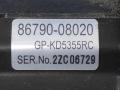 камера заднего вида Toyota Sienna 3 поколение 2014, 3.5 л., 2GR-FE, бензин, АКПП, черный, передний привод, 8679008020 - фото №6