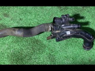 корпус термостата Peugeot 2008 1 поколение 2015, 1.6 л., EP6, бензин, АКПП, универсал, передний привод, правый руль