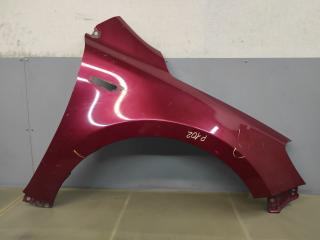 крыло переднее правое Suzuki Kizashi 1 поколение 2012, 2.4 л., J24B, бензин, АКПП, красный, седан, полный привод