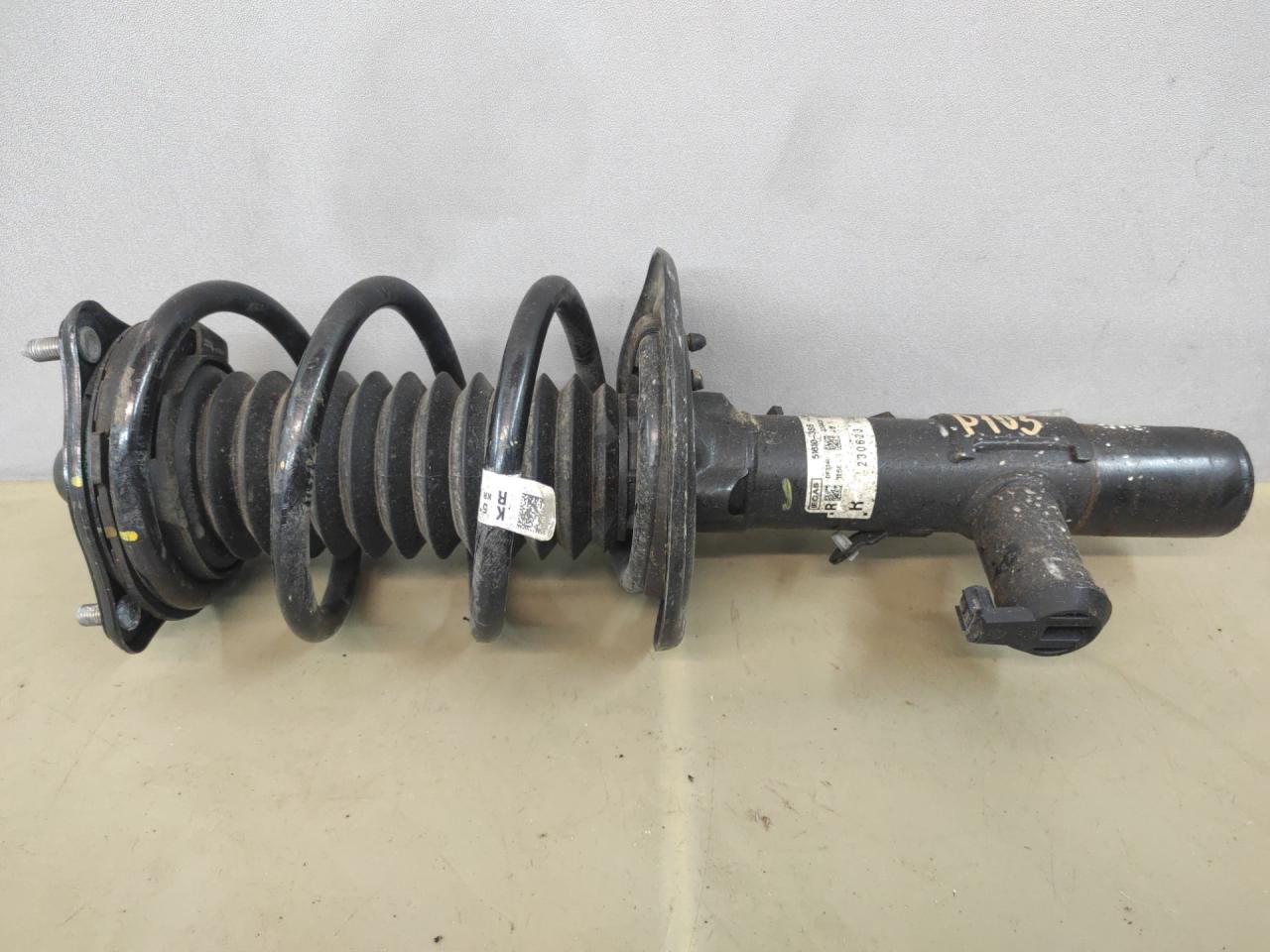 амортизатор передний правый Acura Integra 4 поколение 2024, 1.5 л., бензин, АКПП, синий, хетчбэк 5 дв., передний привод, 230623 - фото №1