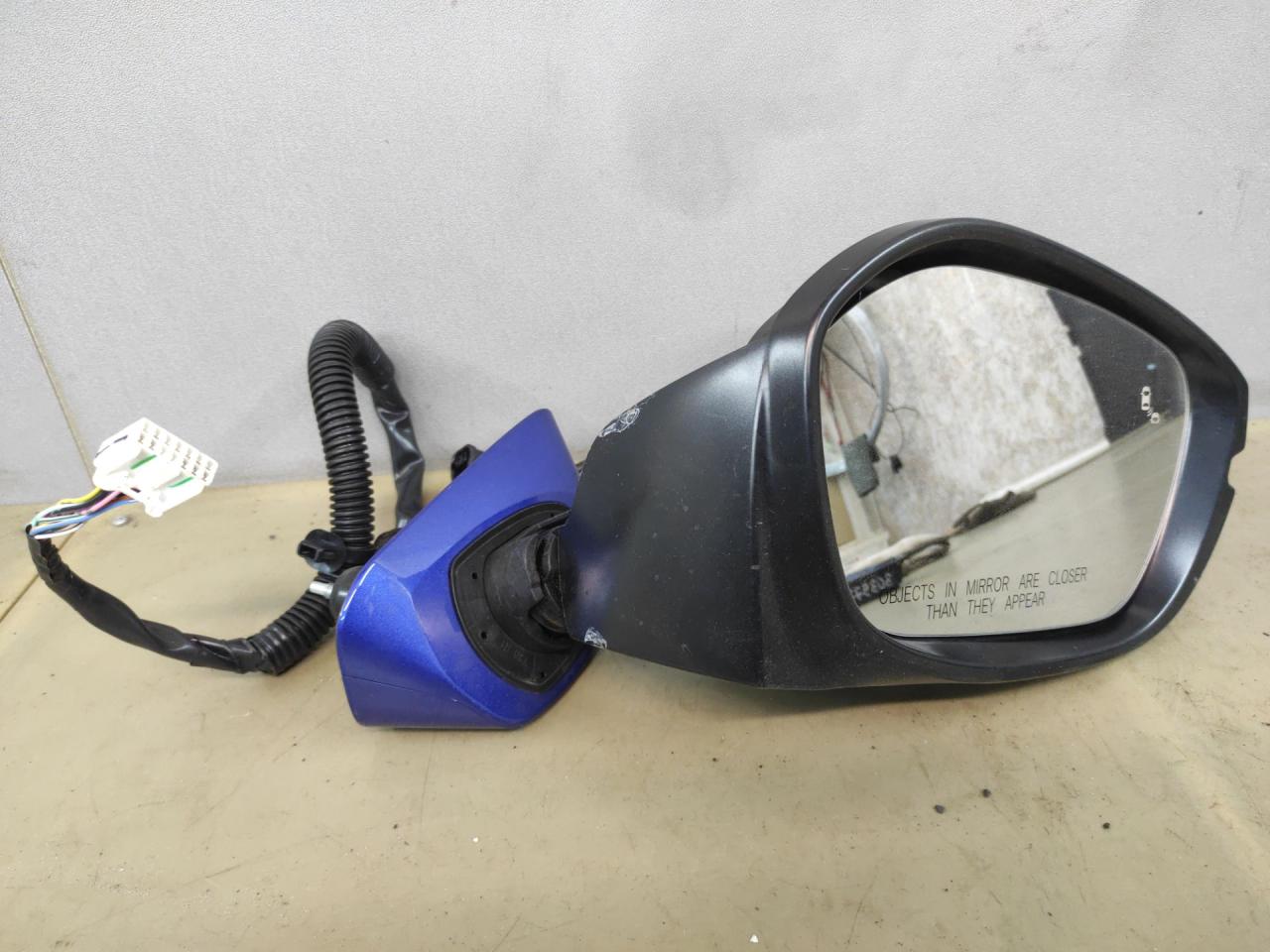 зеркало наружное правое Acura Integra 4 поколение 2024, 1.5 л., бензин, АКПП, синий, хетчбэк 5 дв., передний привод - фото №1