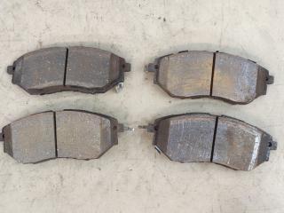 тормозные колодки Subaru Tribeca 1 поколение [рестайлинг] 2013, 3.6 л., EZ36D, бензин, красный, внедорожник 5 дв., полный привод