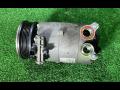 компрессор кондиционера Volvo V70 3 поколение 2011, 2.0 л., B 4204 T7, бензин, АКПП, универсал, правый руль, 8623176 - фото №2