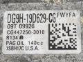 компрессор кондиционера Ford Edge 2 поколение CD539 2018, 2.0 л., бензин, АКПП, черный, внедорожник 5 дв., полный привод, DG9H19D629CG - фото №5