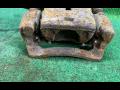 суппорт задний левый Subaru Forester 3 поколение (SH) 2010, 2.5 л., EJ253, бензин, АКПП, голубой, хетчбэк 5 дв., полный привод - фото №4