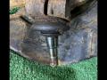 кулак поворотный левый Subaru Forester 3 поколение (SH) 2010, 2.5 л., EJ253, бензин, АКПП, голубой, хетчбэк 5 дв., полный привод - фото №4