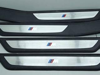 комплект накладок на пороги (внутренние) BMW 7 серия F01/F02 [рестайлинг] F02 2014, 4.4 л., N63 B44 B, бензин, АКПП, седан, задний привод