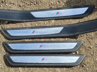 комплект накладок на пороги (внутренние) BMW 7 серия F01/F02 [рестайлинг] F02 2014, 3.0 л., N55 B30 A, бензин, АКПП, седан, полный привод