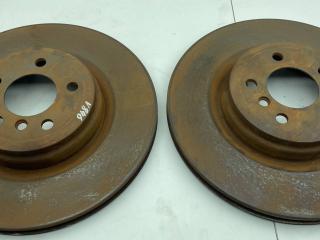 диски тормозные задние BMW 7 серия F01/F02 2012, 4.4 л., i, N63 B44 A, бензин, АКПП, седан, полный привод