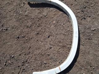 накладка колесной арки задний правый BMW X2 F39 2019, 2.0 л., B47 C20 B, дизель, МКПП, белый, внедорожник 5 дв., полный привод, правый руль, 8069164