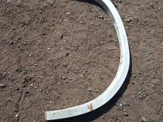 накладка колесной арки задний левый BMW X2 F39 2019, 2.0 л., B47 C20 B, дизель, МКПП, белый, внедорожник 5 дв., полный привод, правый руль, 8069163