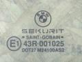 стекло двери задней правой BMW 7 серия E38 [рестайлинг] 2000, 4.4 л., бензин, седан - фото №2