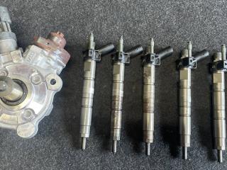 форсунка BMW 5 серия F07/F10/F11 F10 2010, 3.0 л., N57 D30 A, дизель, АКПП, седан, задний привод, правый руль, 7805428, 7800123, 0445116