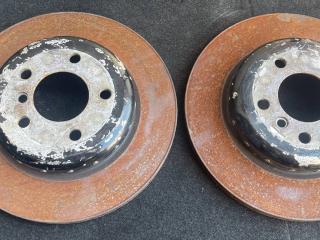 диски тормозные задние BMW 5 серия F07/F10/F11 F10 2012, 3.0 л., D, N57 D30 B, дизель, АКПП, синий, седан, задний привод, правый руль