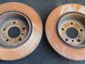 диски тормозные задние BMW 5 серия F07/F10/F11 F10 2012, 3.0 л., D, N57 D30 B, дизель, АКПП, синий, седан, задний привод, правый руль - фото №4