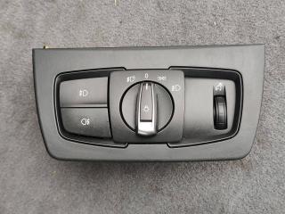 переключатель света BMW 3 серия F30/F31/F34 F30 2012, 2.0 л., N20 B20 A, бензин, АКПП, черный, седан, задний привод, правый руль, 9265303