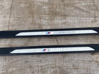 комплект накладок на пороги (внутренние) BMW 1 серия F20/F21 [2-й рестайлинг] F20 2019, 3.0 л., i, B58 B30 A, бензин, АКПП, купе, задний привод, правый руль
