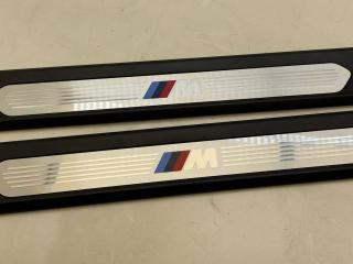 накладка на порог внутренняя BMW X3 G01 2019, 2.0 л., B48 B20 B, бензин, АКПП, внедорожник 5 дв., полный привод, правый руль