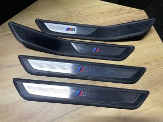 комплект накладок на пороги (внутренние) BMW 7 серия F01/F02 F01 2009, 3.0 л., дизель, правый руль