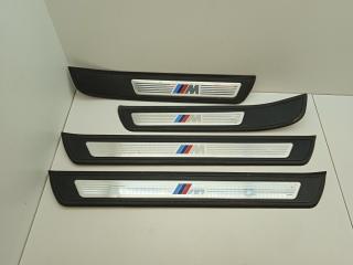 комплект накладок на пороги (внутренние) BMW 5 серия F07/F10/F11 2012, 3.0 л., N57 D30 A, дизель, хетчбэк 5 дв., задний привод, правый руль, 8051472, 8051471, 8051473, 8051474