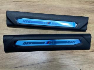 комплект накладок на пороги (внутренние) BMW 2 серия F44 2022, 1.5 л., i, B38 A15 A, бензин, АКПП, белый(300), седан, передний привод, правый руль, 7489947