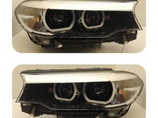 фара BMW 5 серия G30/G31 G30 2018, 3.0 л., B57 D30 A, дизель, АКПП, синий, седан, полный привод, правый руль, 7439186, 7439185