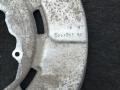 защитный кожух тормозного механизма BMW X5 F15 2017, 3.0 л., N57 D30 A, дизель, АКПП, внедорожник 5 дв., 6857981, 6859257 - фото №3