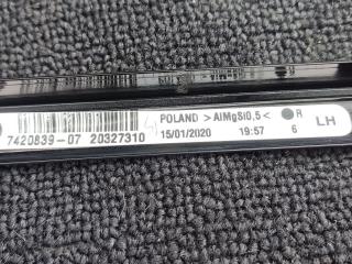 молдинг стекла двери задней левой BMW X2 F39 2020, 2.0 л., B48 A20 A, бензин, белый, внедорожник 5 дв., правый руль, 7420839