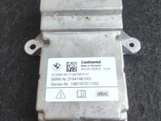 блок AirBag BMW 5 серия G30/G31 G30 2018, 2.0 л., B48 B20 A, бензин, АКПП, синий, седан, задний привод, правый руль, 65779474810