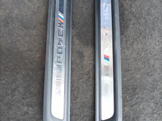 комплект накладок на пороги (внутренние) BMW 3 серия G20 2021, 4.0 л., B57 D30 B, дизель, АКПП, серый, седан, полный привод, 8079723