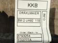 проводка двери задней BMW X4 M F98 2019, 3.0 л., S58B30A, бензин, АКПП, внедорожник 5 дв., полный привод, правый руль, 8793254, 8793250 - фото №3