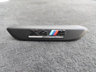эмблема BMW X4 M F98 2019, 3.0 л., S58B30A, бензин, АКПП, внедорожник 5 дв., полный привод, правый руль, 8077652, 51168077652