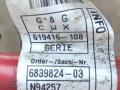 плюсовой провод аккумулятора BMW X4 M F98 2019, 3.0 л., S58B30A, бензин, АКПП, внедорожник 5 дв., полный привод, правый руль, 6839824, 6839823 - фото №3