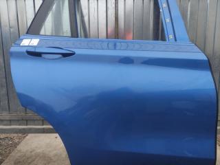 дверь задняя правая BMW X1 F48 2018, 1.8 л., бензин, робот, b45 estoril-blau metallic, внедорожник 5 дв., передний привод, правый руль