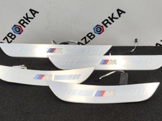 комплект накладок на пороги (внутренние) BMW 8 серия G14/G15 G16 2021, 4.0 л., бензин, АКПП, с36, седан, задний привод, 8077340, 8077339, 8077338, 8077337