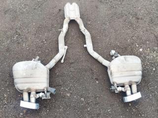 глушитель BMW 5 серия F07/F10/F11 2010, 4.4 л., i, N63 B44 A, бензин, АКПП, белый, хетчбэк 5 дв., задний привод