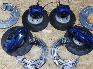 комплект тормозов BMW X5 G05 2021, 4.0 л., B58B30C, гибрид, АКПП, 475 black-sapphire metallic, внедорожник 5 дв., полный привод, 6896673, 6896674, 6887398, 6887397