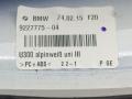усилитель антенны BMW 3 серия F30/F31/F34 [рестайлинг] F31 2015, 2.0 л., N47 D20 C, дизель, АКПП, белый, универсал, задний привод, правый руль, 9227775 - фото №4
