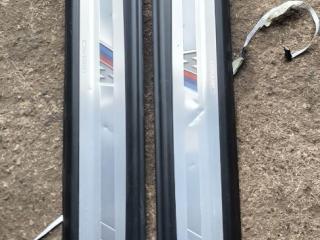 комплект накладок на пороги (внутренние) BMW 8 серия G14/G15 G15 2020, 3.0 л., бензин, black sapphire metallic (475), купе, задний привод, 8076406, 8076405