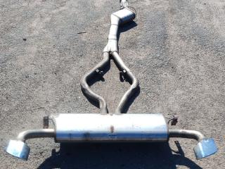 глушитель BMW X5 F15 2014, 4.0 л., дизель, АКПП, rubinschwarz metallic (x03), внедорожник 5 дв., полный привод