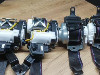 ремень безопасности комплект BMW X3 G01 [рестайлинг] G01 2022, 4.0 л., B57 D30 B, дизель, АКПП, внедорожник 5 дв., полный привод, 8076196, 8076181, 8076195, 8076182