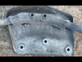защита днища BMW 5 серия F07/F10/F11 2010, 3.0 л., i, N55 B30 A, бензин, АКПП, белый, хетчбэк 5 дв., задний привод, 7192622 - фото №3