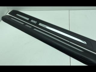 комплект накладок на пороги (внутренние) BMW 6 серия E63/E64 [рестайлинг] E63 2010, 3.5 л., M57N 306 D5, дизель, АКПП, купе, 7896636, 7896635