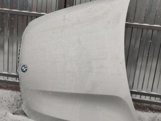 капот BMW X5 E70 [рестайлинг] 2012, 3.0 л., дизель, серебристый, внедорожник 5 дв., правый руль