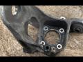 кулак задний правый BMW X5 E70 [рестайлинг] 2012, 3.0 л., дизель, серебристый, внедорожник 5 дв., правый руль - фото №4