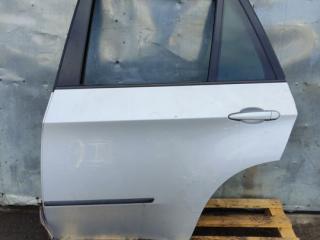 дверь задняя левая BMW X5 E70 [рестайлинг] 2012, 3.0 л., дизель, серебристый, внедорожник 5 дв., правый руль