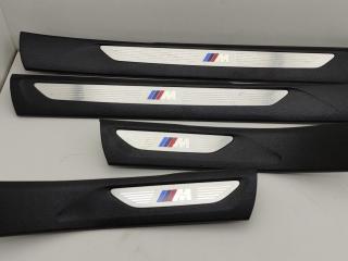 комплект накладок на пороги (внутренние) BMW X6 F16 2016, 4.0 л., D, дизель, АКПП, внедорожник 5 дв., полный привод, правый руль